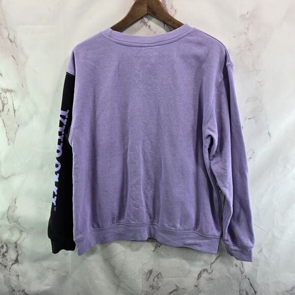 Kuromi Sanrio Sweatshirt Women Small Purple Crew Pullover Hello Kitty Hot Topic - Picture 5 of 9